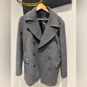 Express Men Peacoat